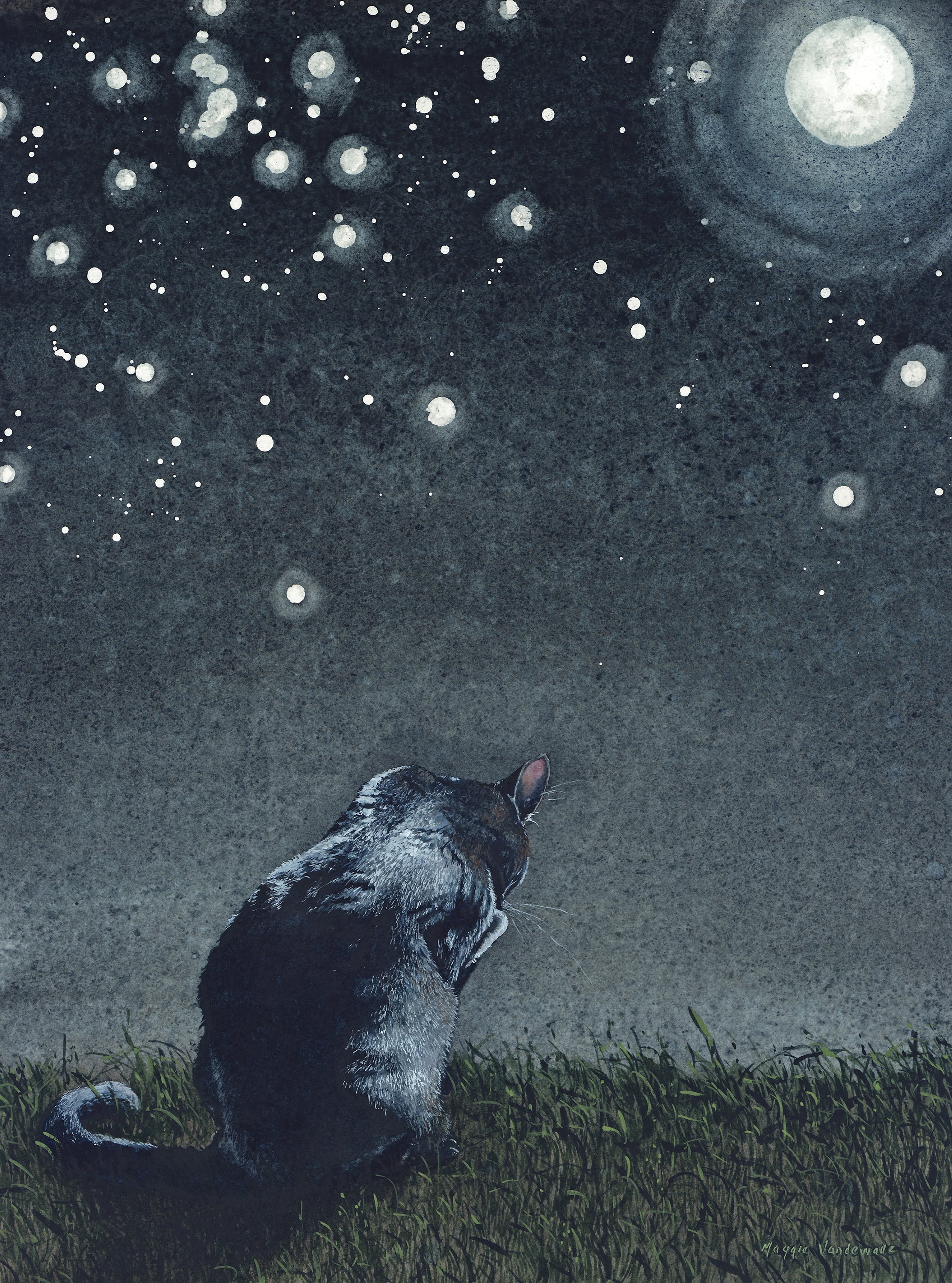 Moonbathing Moonbathing – Maggie Vandewalle Art